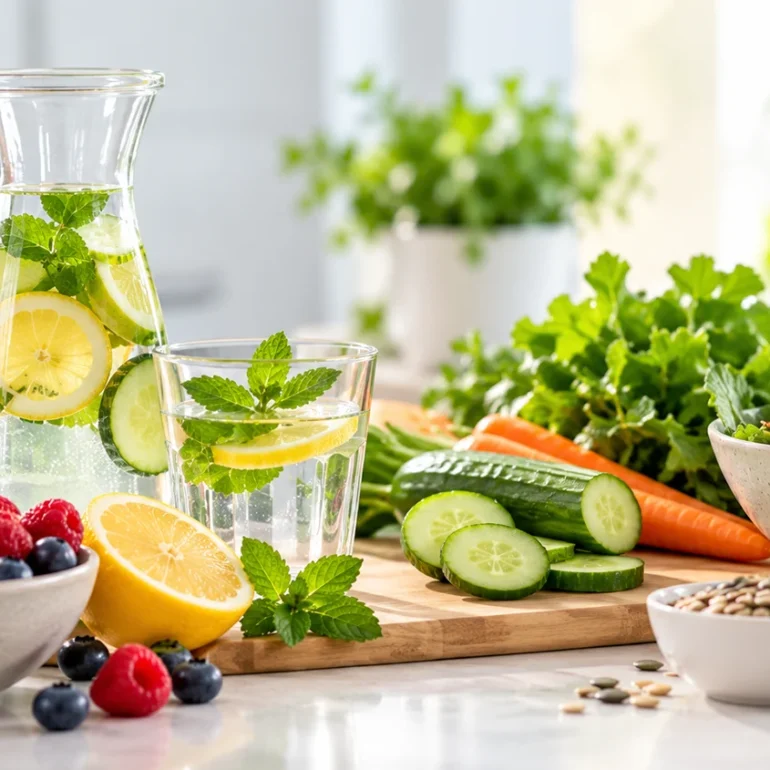 Alimentazione equilibrata e idratazione per ritrovare il benessere dopo l’estate